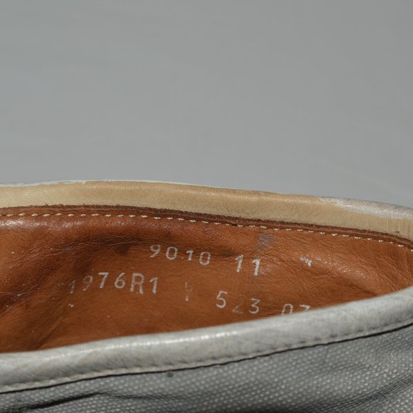 John Varvatos Gray Canvas Fleetwood Boots - Picture 6 of 9